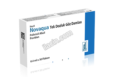 NOVAQUA TEK DOZLUK GOZ DAMLASI 30 FLAKON görseli