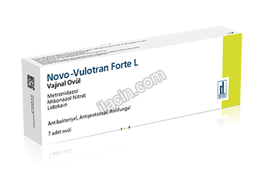 NOVO-VULOTRAN FORTE-L  VAJINAL OVUL görseli