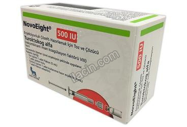 NOVOEIGHT 500IU ENJEKSIYONLUK COZELTI HAZIRLAMAK ICIN TOZ VE COZUCU görseli