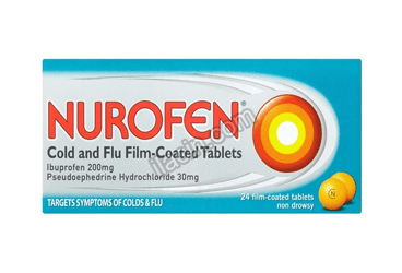 NUROFEN COLD FLU 24 TABLET görseli
