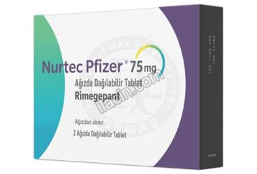 NURTEC PFIZER 75 MG AGIZDA DAGILABILIR TABLET (2 ADET) görseli