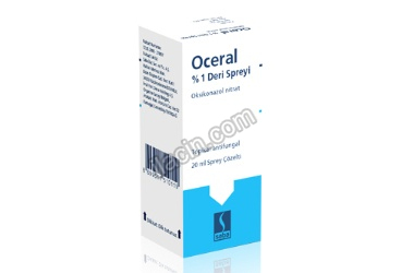 OCERAL %1 20 ML SPREY görseli