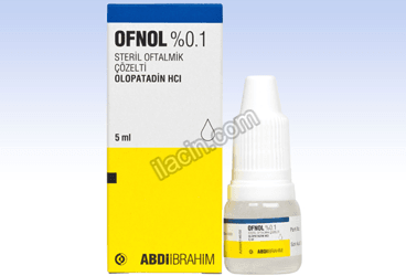 OFNOL %0,1 STERIL OFTALMIK COZELTI görseli