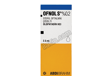 OFNOL-S %0,2 STERIL OFTALMIK COZELTI 2,5 ML görseli