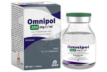OMNIPOL 350 MG/ML IA,IV ENJ. ICIN COZELTI ICEREN FLAKON 50 ML görseli