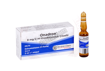 ONADRON 2 ML 8 MG 1 AMPUL görseli