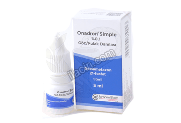 ONADRON SIMPLE %0,1 GOZ/KULAK DAMLASI (5 ML) görseli