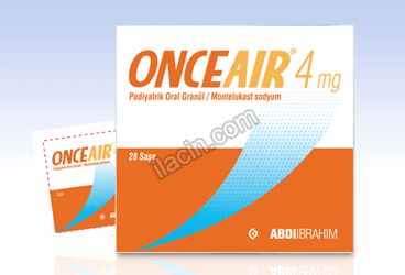 ONCEAIR 4 MG PEDIYATRIK ORAL GRANUL 28 SASE görseli