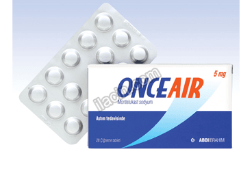 ONCEAIR 5 MG 28 CIGNEME TABLET görseli
