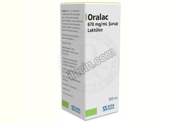 ORALAC 670 MG/ML SURUP(300 ML SISE) görseli