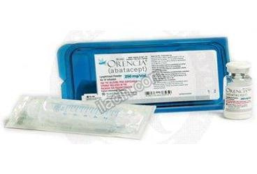 ORENCIA 250 MG KON.PERFUZYONLUK COZ.ICIN TOZ ICEREN FLAKON görseli