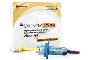 ORENCIA SUBKUTAN 125 MG ENJEKSIYONLUK COZELTI ICEREN KULLANIMA HAZIR ENJEKTOR 4 ADET görseli