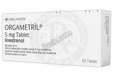ORGAMETRIL 5 MG TABLET (30 TABLET) görseli