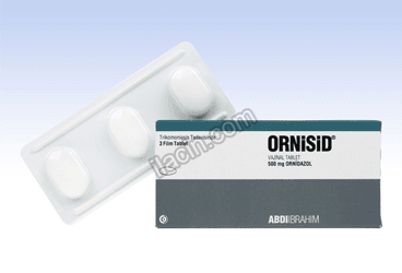 ORNISID 500 MG 3 VAJINAL TABLET görseli
