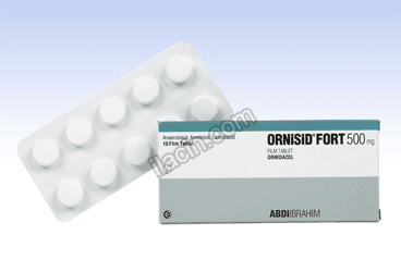 ORNISID FORT 500 MG 10 FILM TABLET görseli