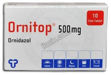 ORNITOP 500 MG 10 FILM TABLET görseli