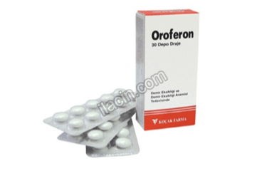 OROFERON DEPO 80 MG KAPLI TABLET (30 KAPLI TABLET) görseli