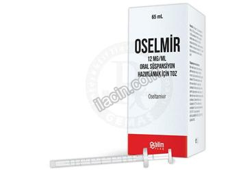 OSELMIR 12 MG/ML ORAL SUSPANSIYON HAZIRLAMAK ICIN TOZ (65 ML) görseli