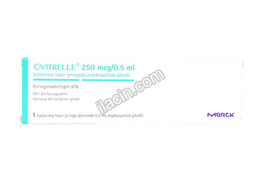 OVITRELLE 250 MCG/0,5 ML 1 KULLANIMA HAZIR SIRINGA görseli