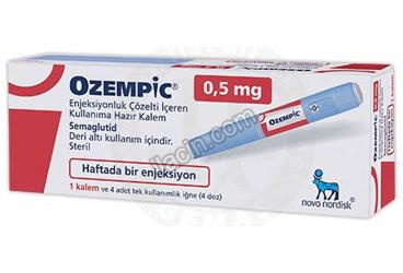 OZEMPIC 0.50 MG ENJEKSIYONLUK COZELTI ICEREN KULLANIMA HAZIR KALEM (1 ADET) görseli