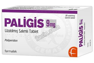 PALIGIS 9 MG UZATILMIS SALIMLI TABLET (28 TABLET) görseli
