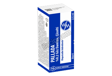 PALLADA % 0.2 OFTALMIK SOLUSYON 2,5 ML görseli