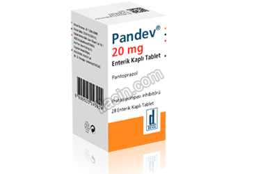 PANDEV 20 MG 28 ENTERIK KAPLI TABLET görseli
