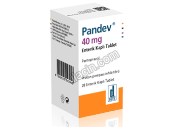 PANDEV 40 MG 28 ENTERIK KAPLI TABLET görseli