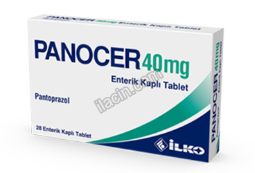 PANOCER 40 MG 28 ENTERIK KAPLI TABLET görseli