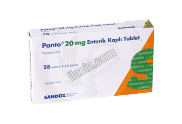 PANTO 20 MG 28 ENTERIK KAPLI TABLET görseli