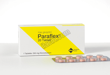PARAFLEX 250 MG TABLET (20 TABLET) görseli