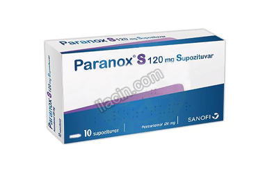 PARANOX S 120 MG 10 SUPPOZITUAR görseli