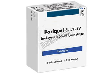 PARIQUEL 5 MCG/ML IV ENJEKSIYONLUK COZELTI ICEREN AMPUL 5 AMPUL görseli