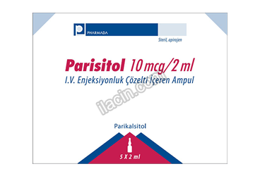 PARISITOL 10 MCG/2 ML IV ENJEKSIYONLUK COZELTI ICEREN AMPUL 2 ML 5 AMPUL görseli
