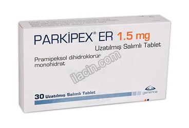 PARKIPEX ER 1,5 MG UZATILMIS SALIMLI 30 TABLET görseli