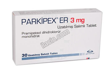 PARKIPEX ER 3 MG UZATILMIS SALIMLI 30 TABLET görseli