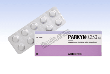 PARKYN 0,250 MG 100 TABLET görseli