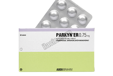 PARKYN ER 0,750 MG UZATILMIS SALIMLI 30 TABLET görseli