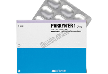 PARKYN ER 1,5 MG UZATILMIS SALIMLI TABLET (30 TABLET) görseli