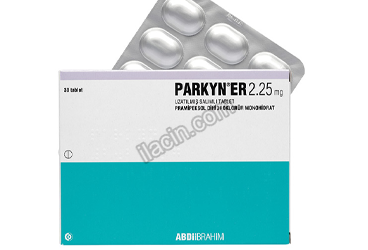 PARKYN ER 2,25 MG UZATILMIS SALIMLI 30 TABLET görseli