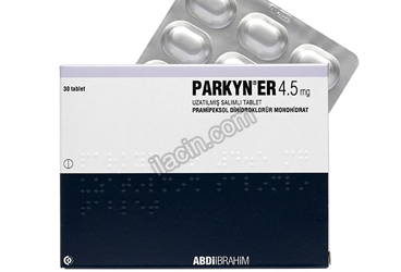 PARKYN ER 4,5 MG UZATILMIS SALIMLI TABLET (30 TABLET) görseli