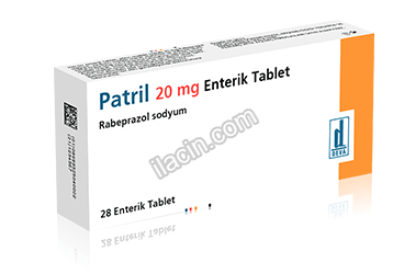 PATRIL 20 MG ENTERIK TABLET (28 ENTERIK TABLET) görseli
