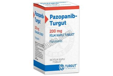 PAZOPANIB-TURGUT 200 MG FILM KAPLI TABLET (30 TABLET) görseli