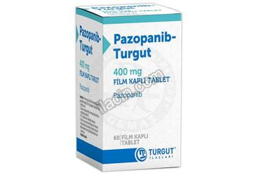 PAZOPANIB-TURGUT 400 MG FILM KAPLI TABLET (60 TABLET) görseli