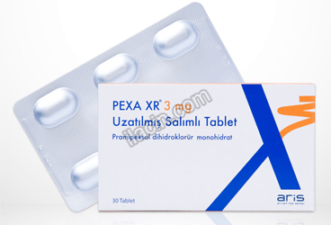 PEXA XR 3 MG UZATILMIS SALIMLI 30 TABLET görseli