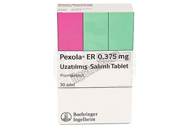 PEXOLA ER 0,375 MG UZATILMIS SALIMLI 30 TABLET görseli