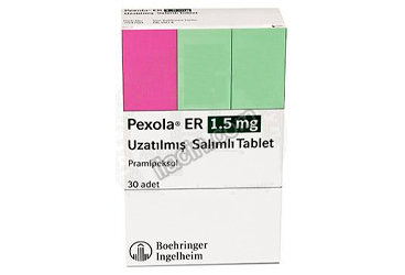 PEXOLA ER 1,500 MG UZATILMIS SALIMLI 30 TABLET görseli