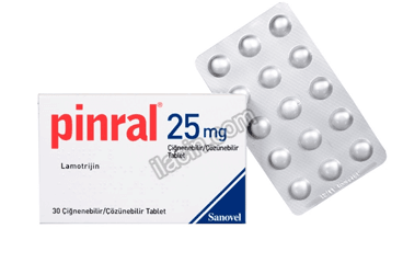 PINRAL 25 MG 30 CIGNENEBILIR/COZUNEBILIR TABLET görseli