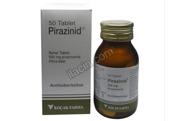 PIRAZINID 500 MG 50 TABLET görseli
