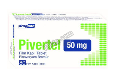 PIVERTEL 50 MG FILM KAPLI TABLET (80 TABLET) görseli
